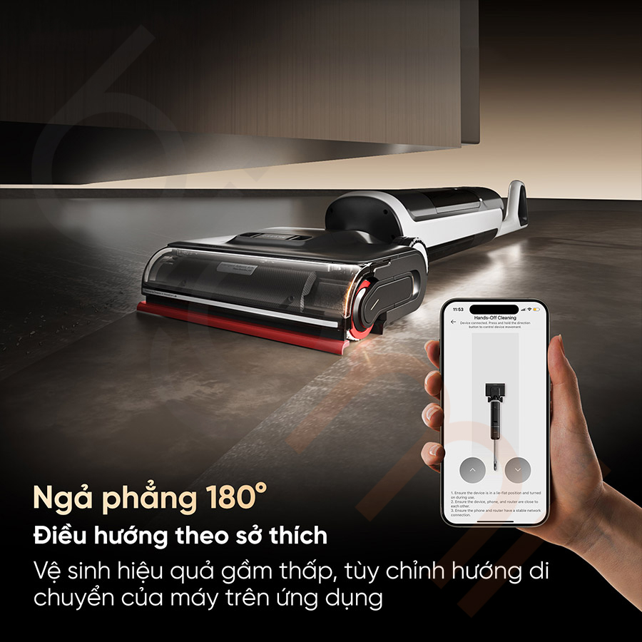 Bigmivn Máy hút bụi lau nhà khô và ướt Dreame H15 Pro Heat (6)