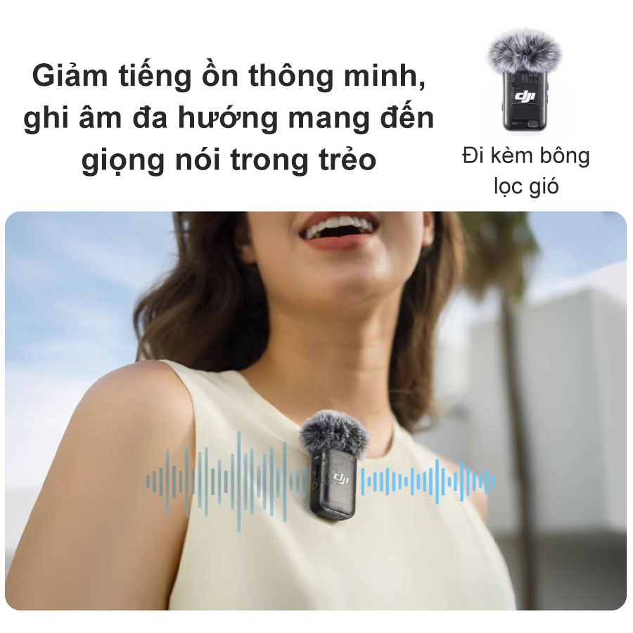 Bigmivn Micro không dây DJI Mic 2 (7)