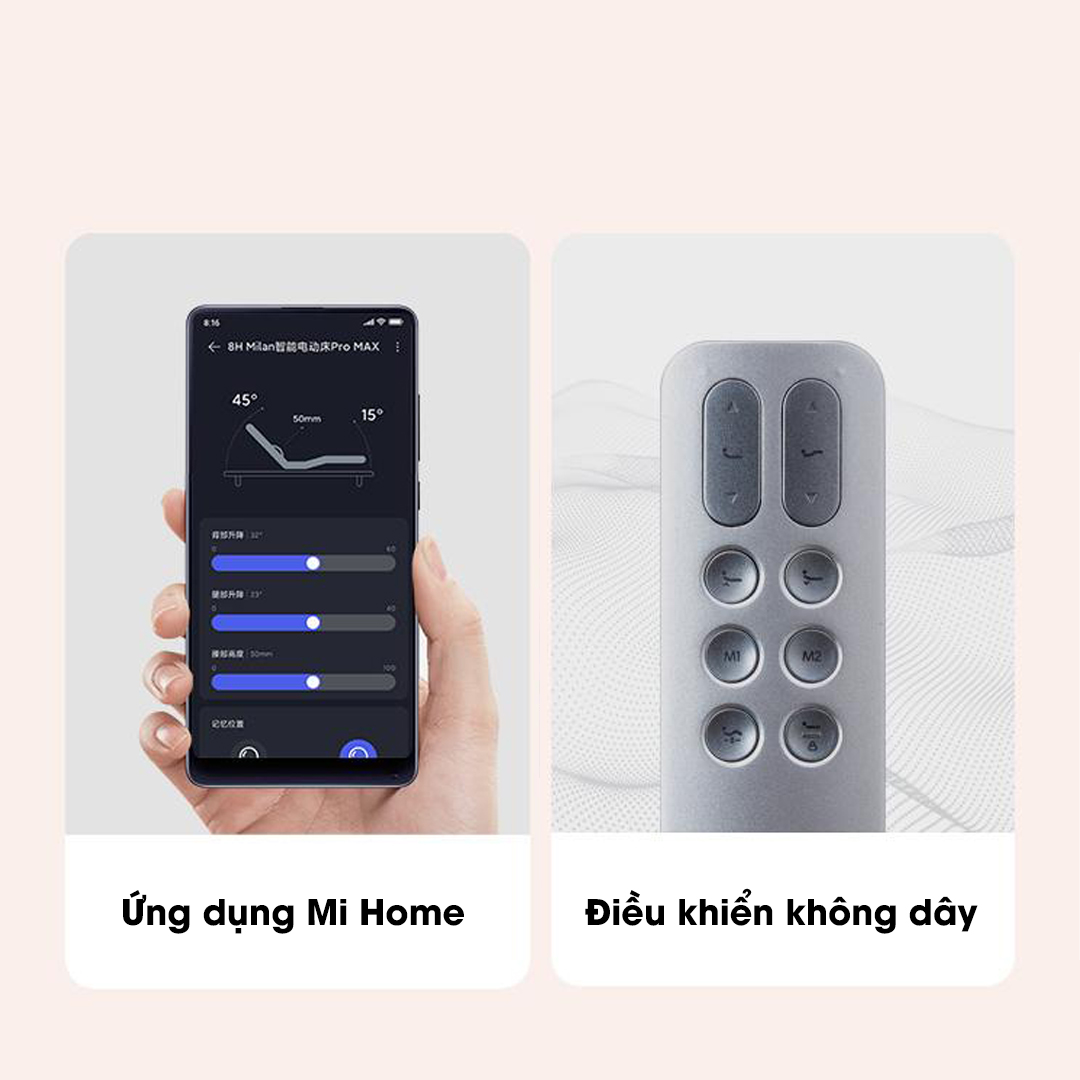 Bo giuong dien thong minh Xiaomi 8H Milan Pro Max kem dem hang chinh hang tai bigmivn 14