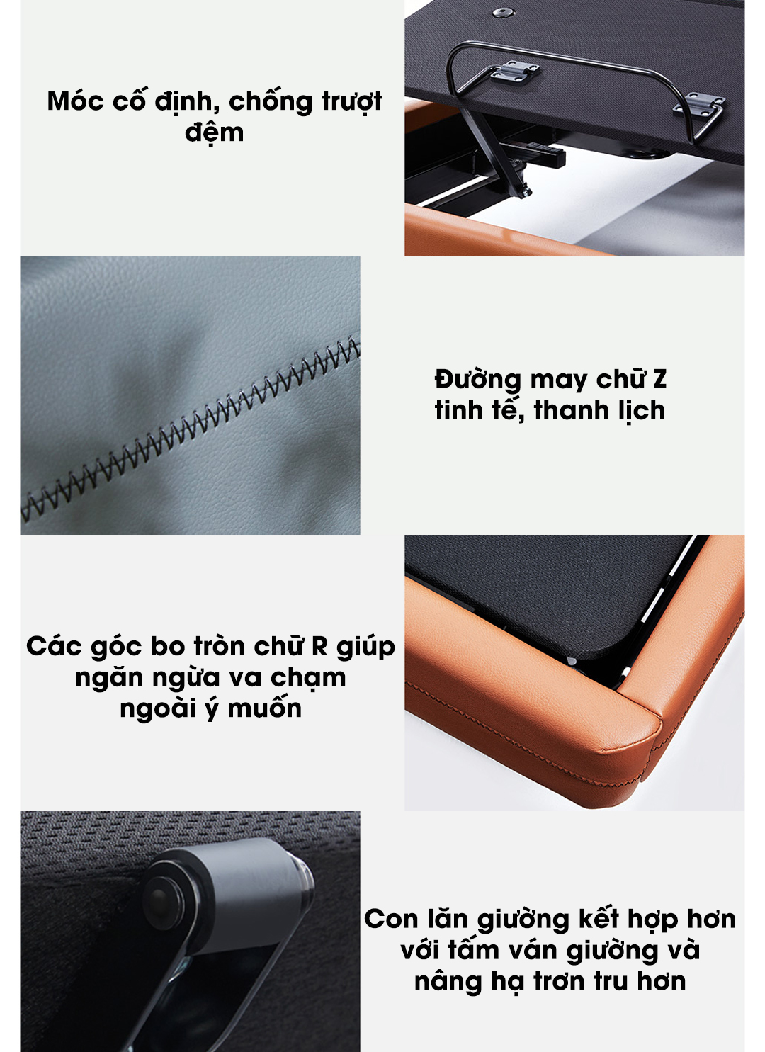Bộ giường điện thông minh Xiaomi 8H Milan Pro Max kèm đệm hàng chính hãng tại bigmivn (19)