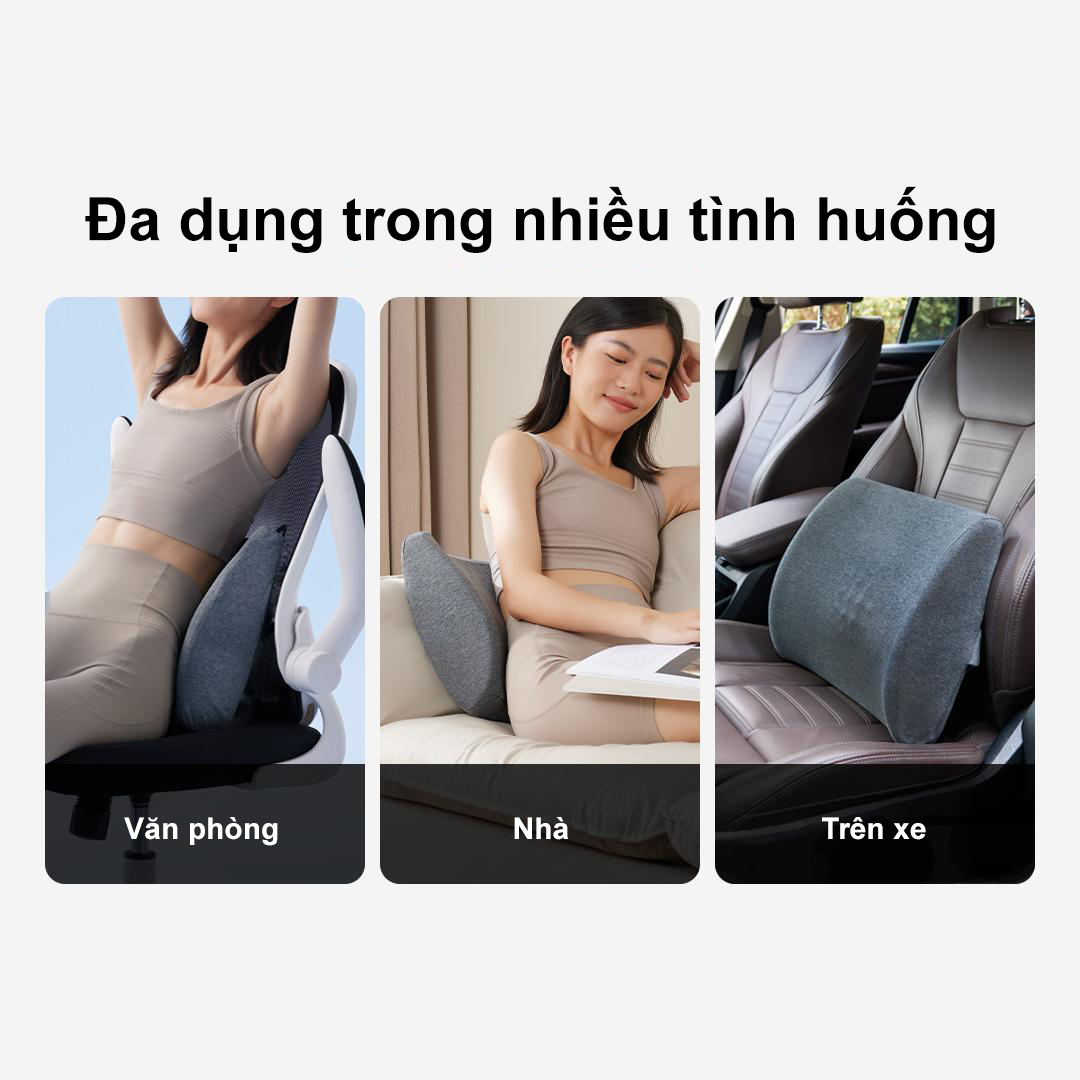 Đệm lưng mút hoạt tính 8H Pro Spine Protector linh hoạt sử dụng