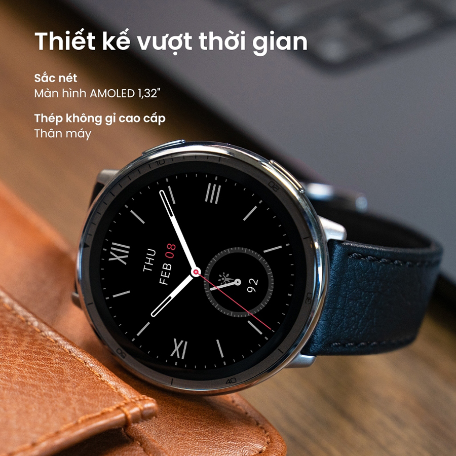 Dong ho Amazfit Active 2 Premium Sapphire chinh hang tai Bigmivn 2