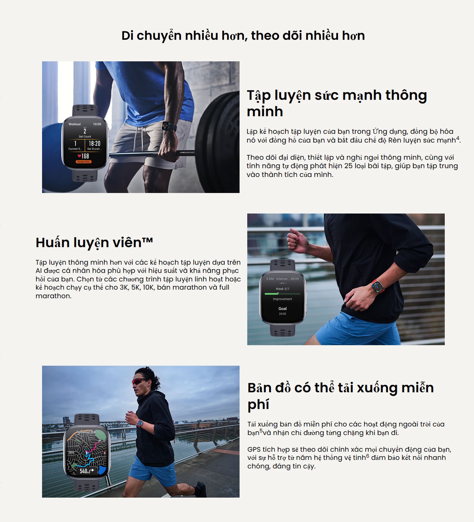 Dong ho thong minh Amazfit Bip 6 9