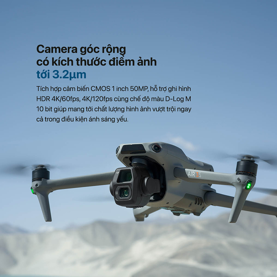 Flycam DJI Air 3S chinh hang tai Bigmivn 3