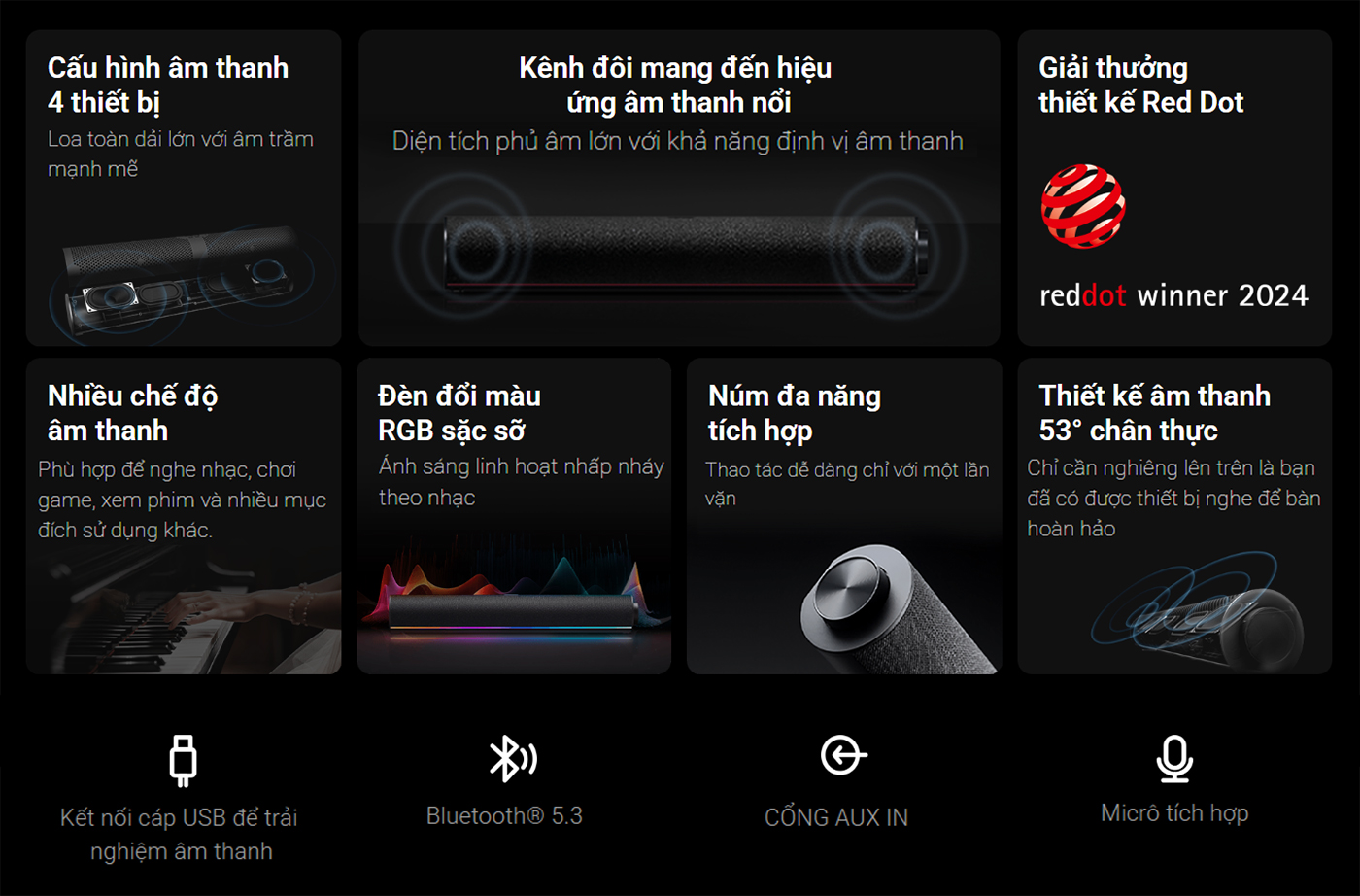 Loa Bluetooth Xiaomi Desktop Speaker bigmivn 1