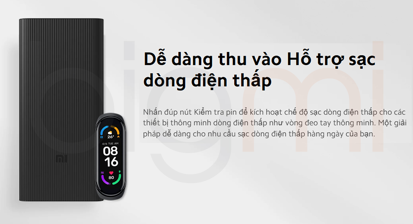 Pin sạc dự phòng Xiaomi 18W 30000mAh Power Bank gen 3 bigmivn (5)
