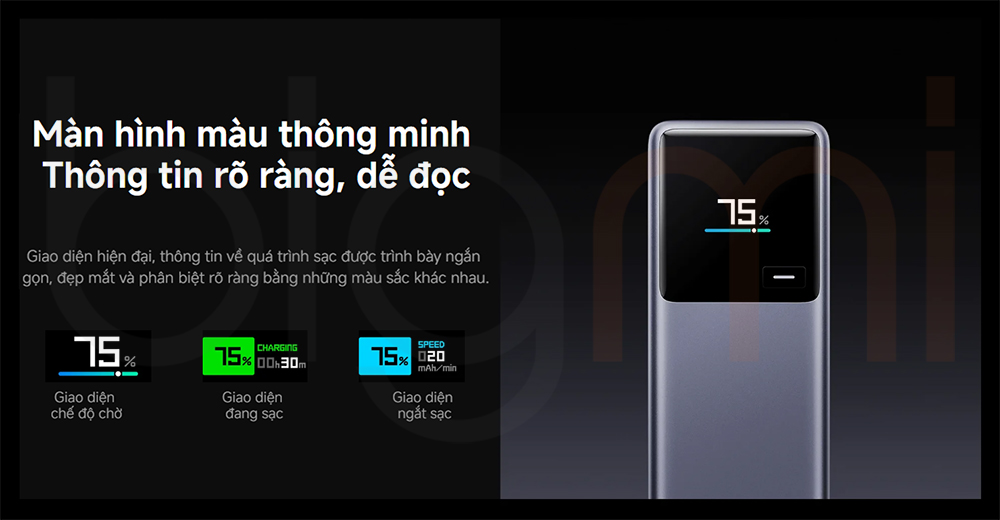 Sạc dự phòng 165W Xiaomi 10000 mAh PB1165MI bigmivn (7)