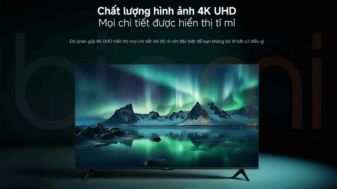 Có nên mua Tivi Xiaomi A Pro 75 QLED 2026 năm nay? 2 Tivi Xiaomi A Pro 75 QLED 2026 có màn hình 75 inch siêu lớn và công nghệ QLED 4K sắc nét