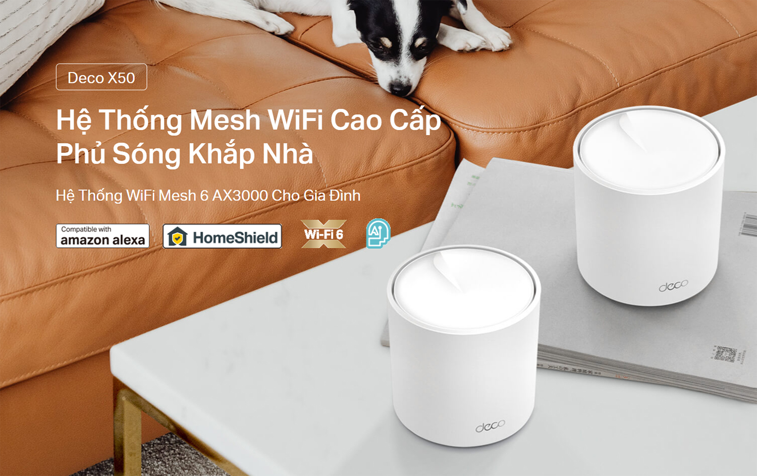 Bigmivn He Thong WiFi Mesh 6 AX3000 TP Link Deco X50 1