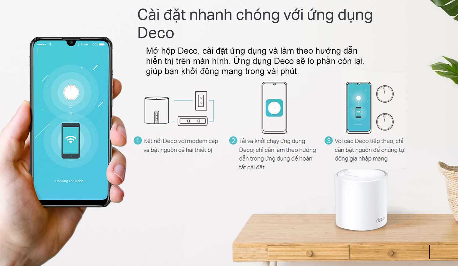 Bigmivn He Thong WiFi Mesh 6 AX3000 TP Link Deco X50 9