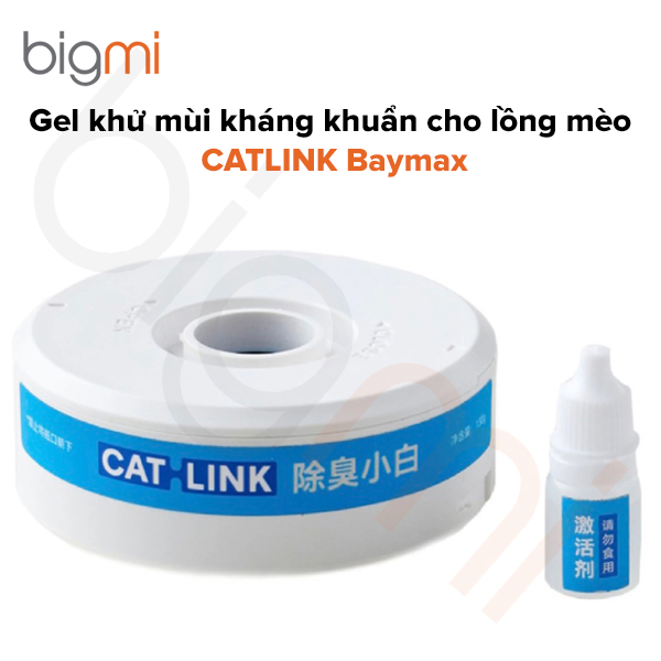 Gel CATLINK Baymax khử mùi kháng khuẩn cho lồng mèo