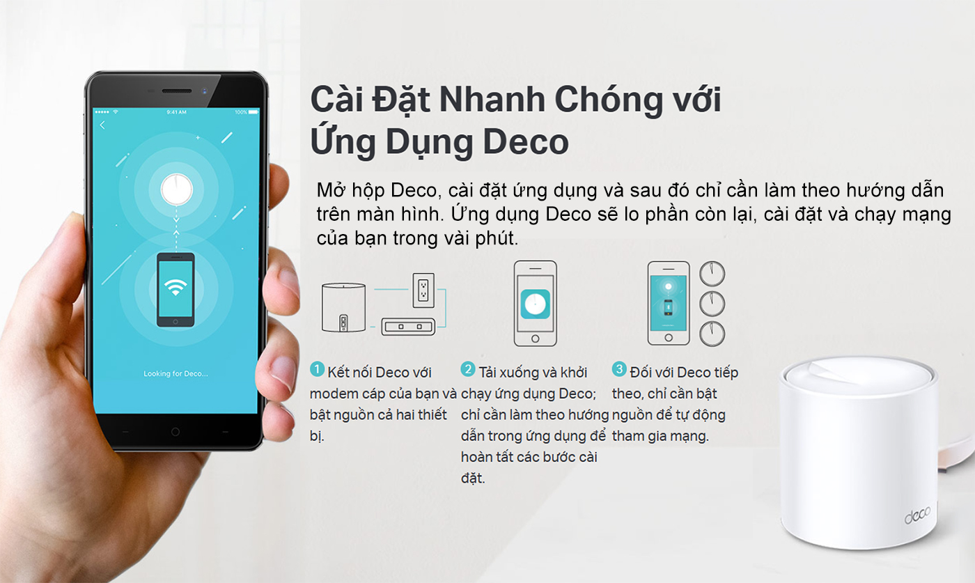 Hệ thống Mesh Wi-Fi 6 AX1800 TP-Link Deco X20 bigmivn (10)