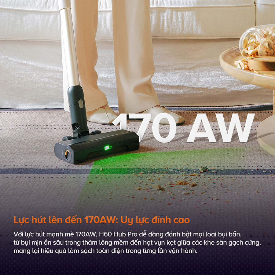 Máy hút bụi cầm tay Roborock H60 Hub Pro chính hãng tại bigmivn (14)