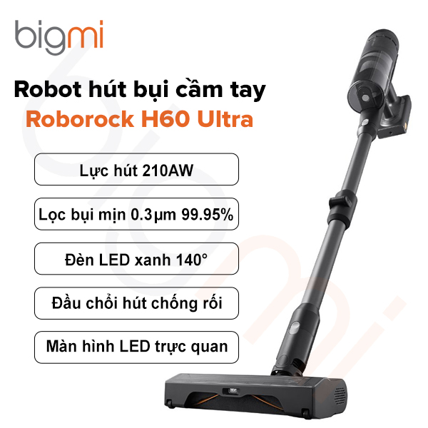 Máy hút bụi cầm tay Roborock H60 Ultra