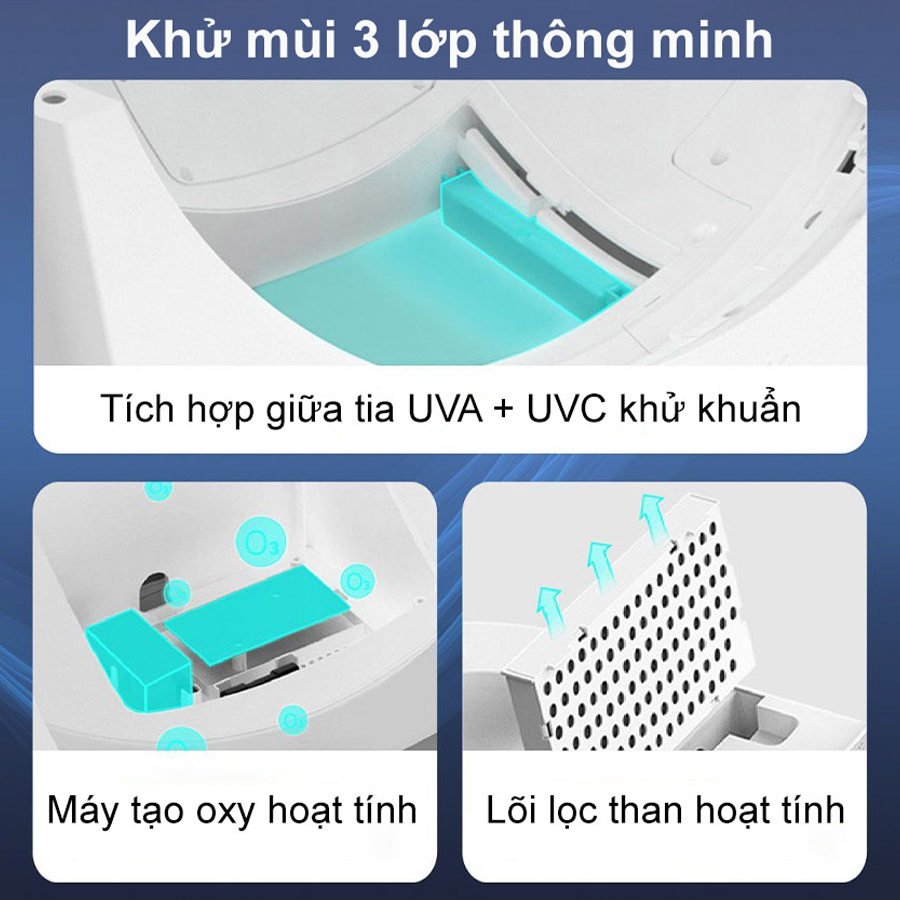 May ve sinh cho meo tu dong Catlink Pro X Luxury chinh hang tai bigmivn 5