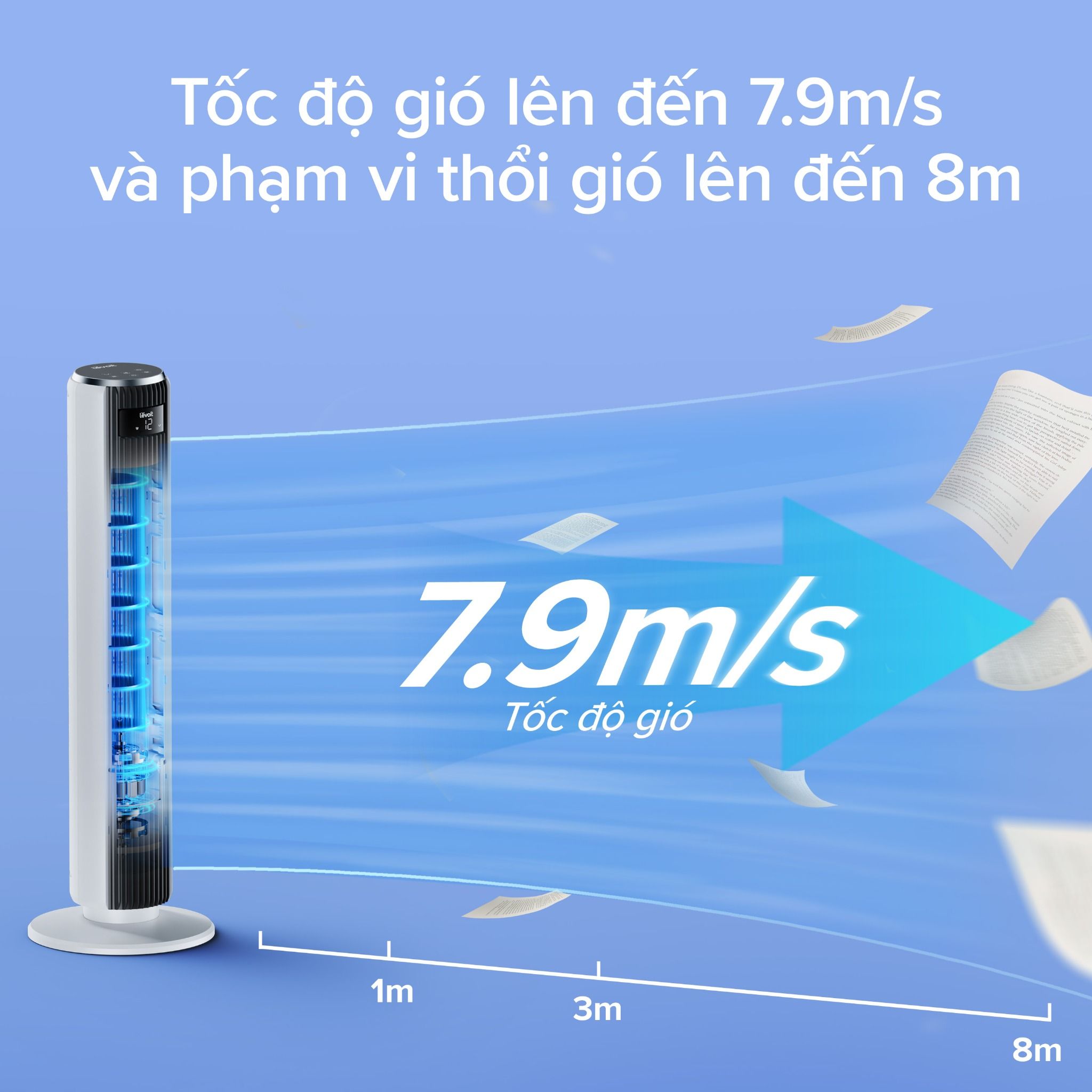 Quat thap dieu hoa Levoit Classic 36 Inch chinh hang tai bigmi 2