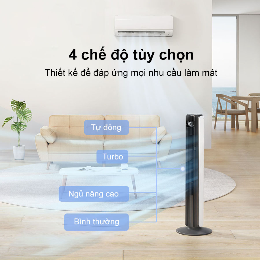 Quạt tháp điều hòa Levoit Classic 36 Inch chính hãng tại bigmi (8)