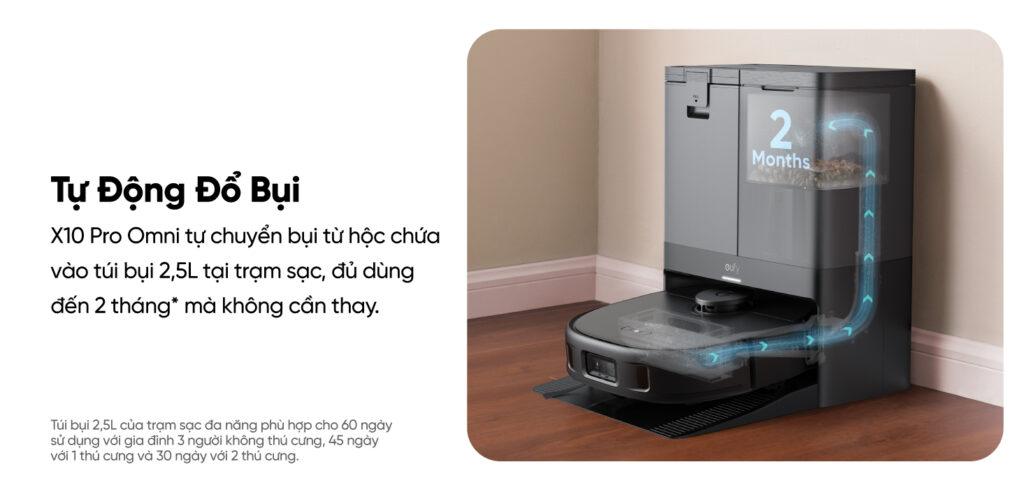 Robot hut bui Eufy X10 Pro Omni bigmivn 18