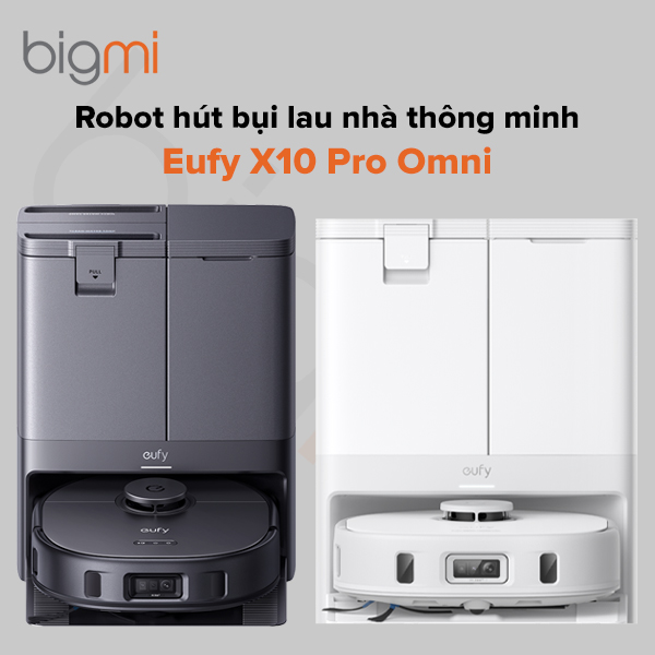 Robot hút bụi Eufy X10 Pro Omni
