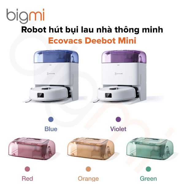 Robot hút bụi lau nhà Ecovacs Deebot Mini