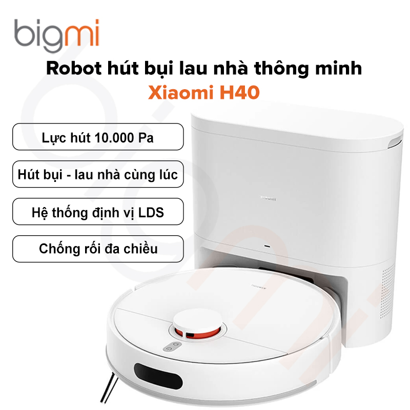 Robot hút bụi lau nhà Xiaomi H40 fn