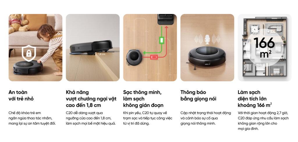 Robot hút bụi lau nhà eufy Omni C20 chính hãng tại bigmivn (1)