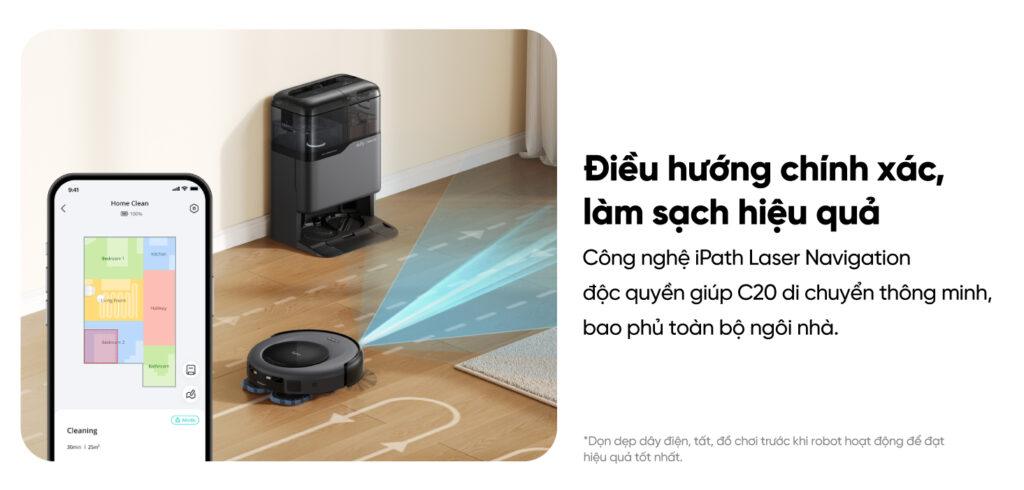 Robot hut bui lau nha eufy Omni C20 chinh hang tai bigmivn 12