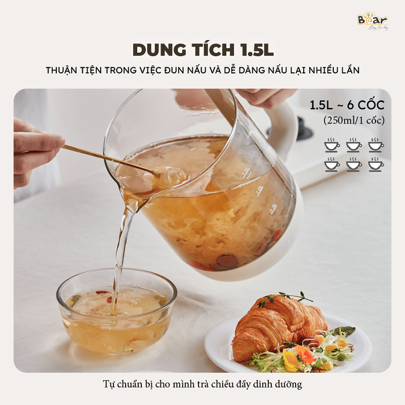 Binh pha tra giu nhiet 1.5L Bear SB PT15K bigmivn 15