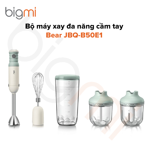 Bộ máy xay đa năng cầm tay Bear JBQ-B50E1