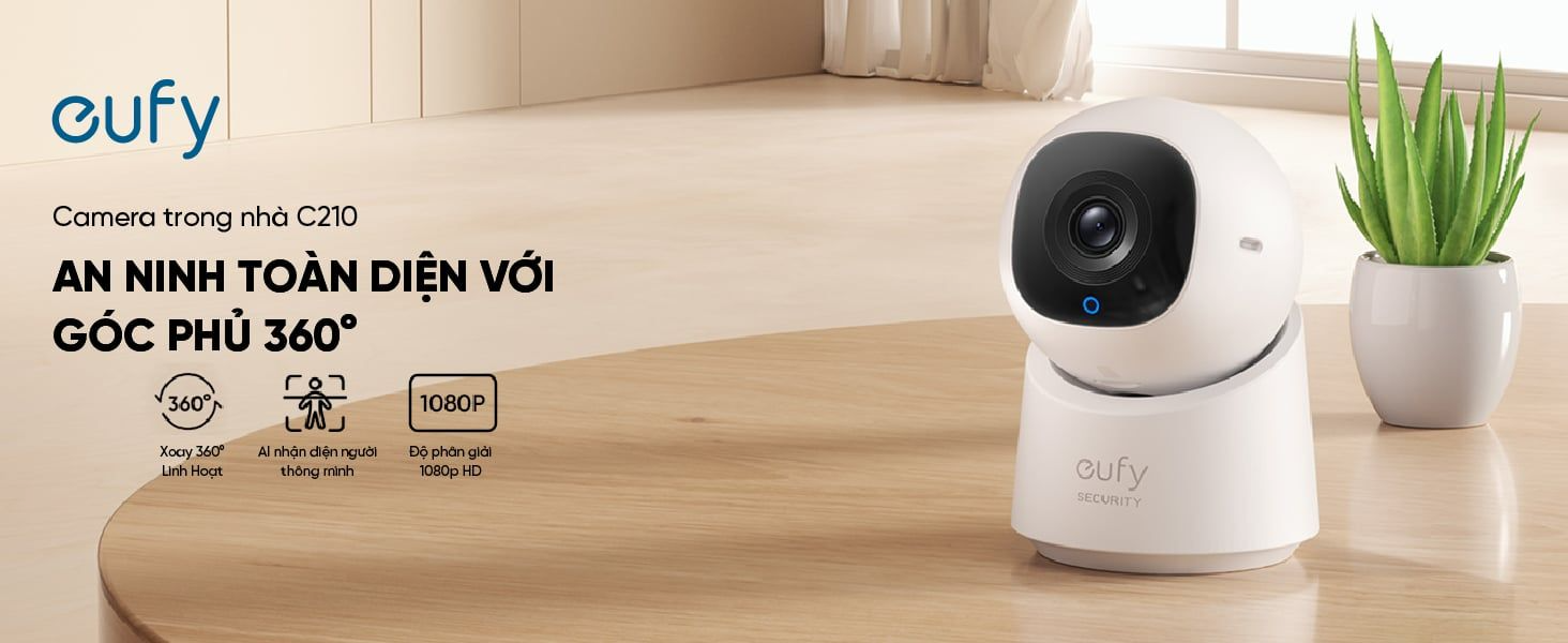 Camera trong nha Eufy Indoor C210 bigmivn 1