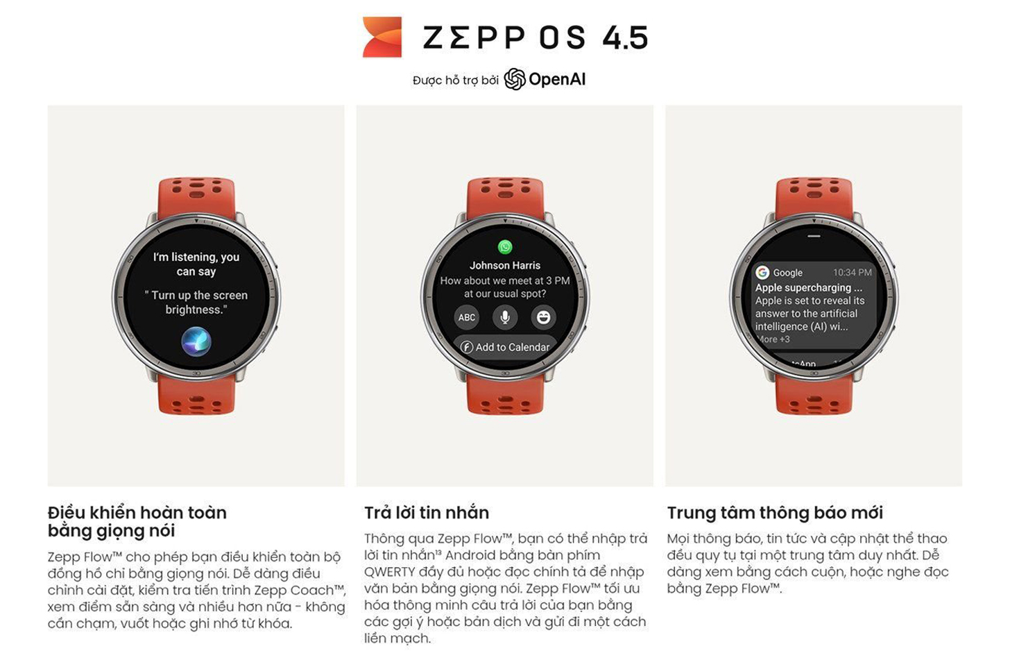 Dong ho Amazfit Active 2 day Silicon mat tron 13