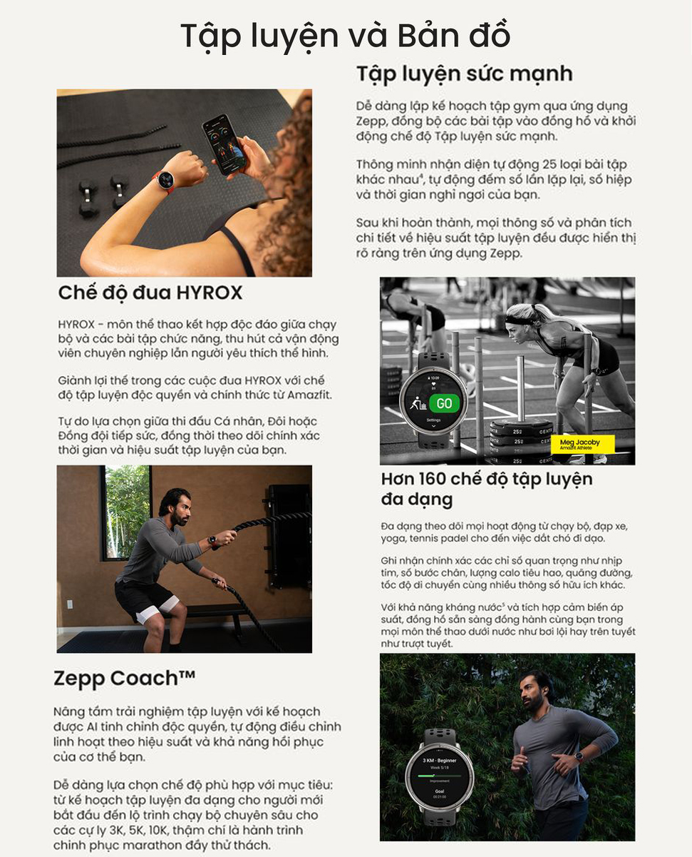 Dong ho Amazfit Active 2 day Silicon mat tron 6