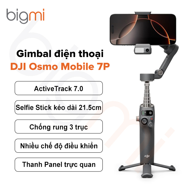 Gimbal điện thoại DJI Osmo Mobile 7P
