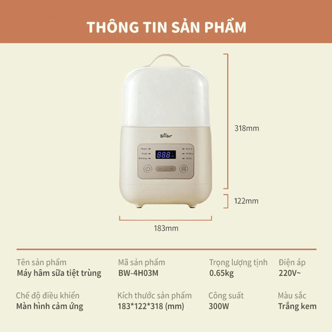 May ham sua tiet trung Bear BW 4H03M bigmivn 16