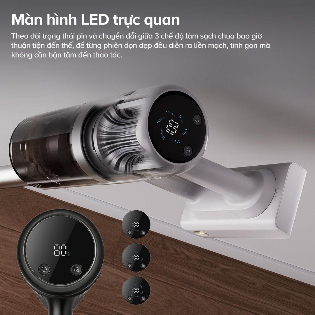 Máy hút bụi cầm tay Roborock H60 11 May hut bui cam tay Roborock H60 bigmivn 10