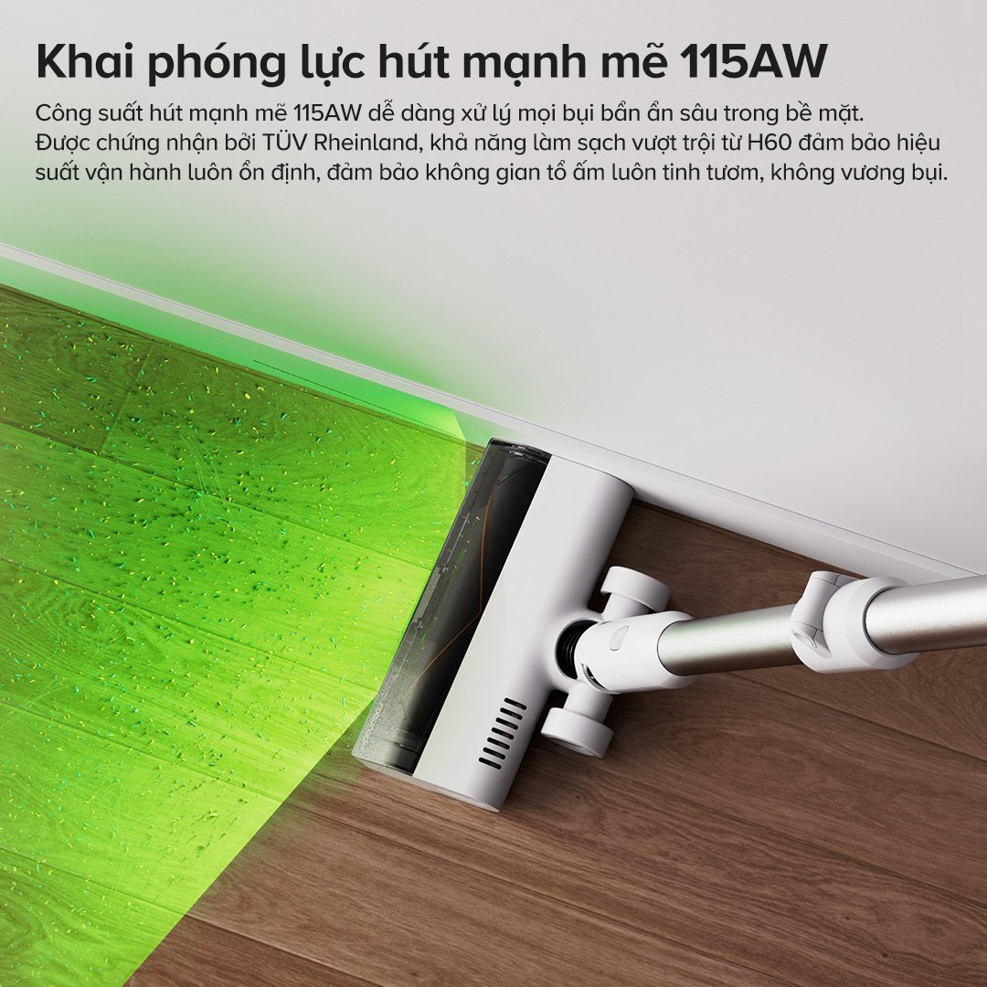 Máy hút bụi cầm tay Roborock H60 4 May hut bui cam tay Roborock H60 bigmivn 12