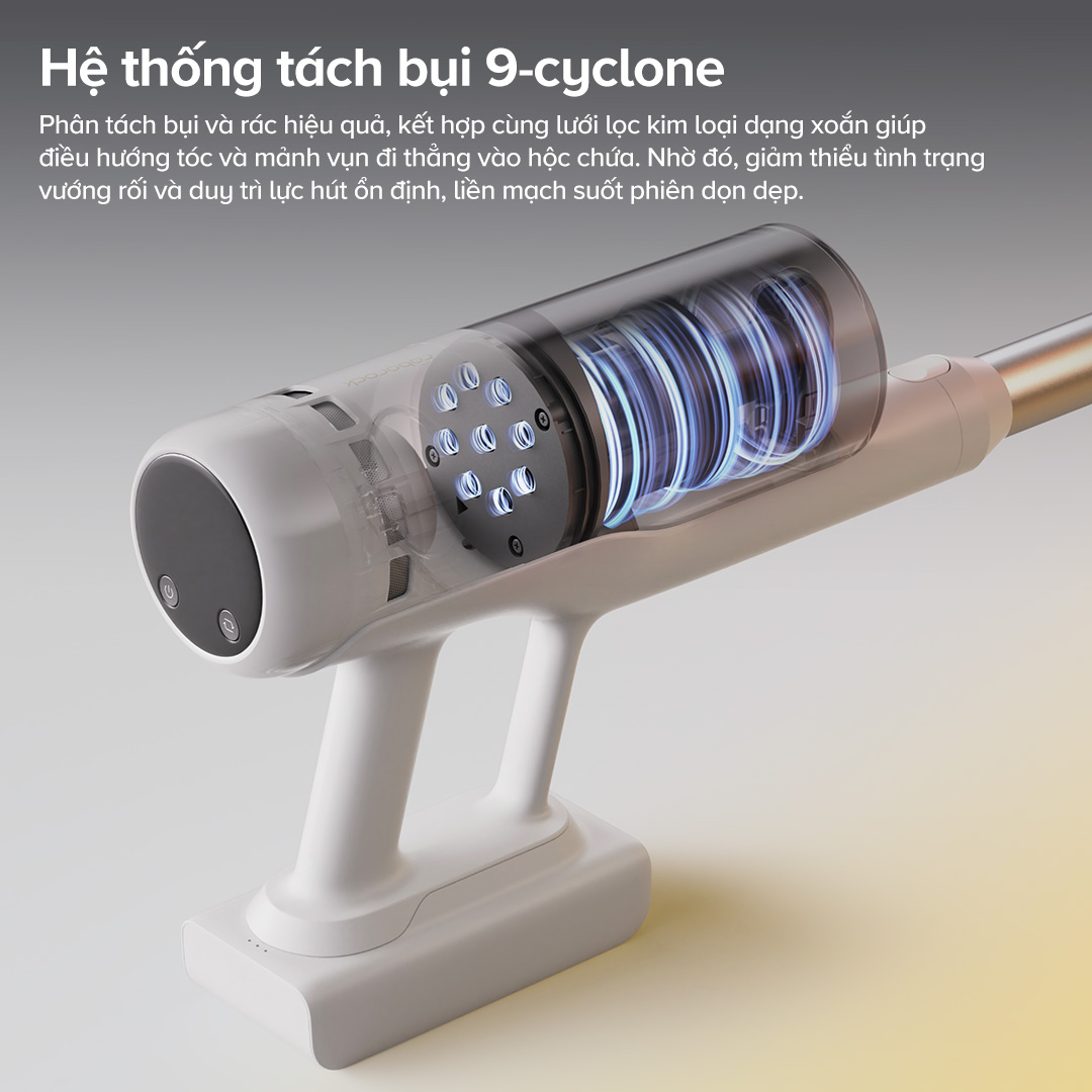 Máy hút bụi cầm tay Roborock H60 8 May hut bui cam tay Roborock H60 bigmivn 3