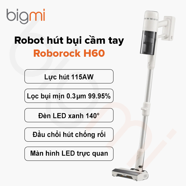 Máy hút bụi cầm tay Roborock H60