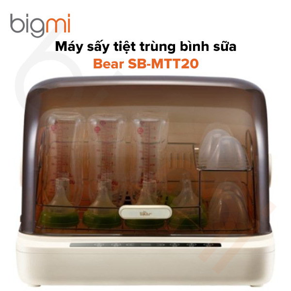 Máy sấy tiệt trùng bình sữa Bear SB-MTT20