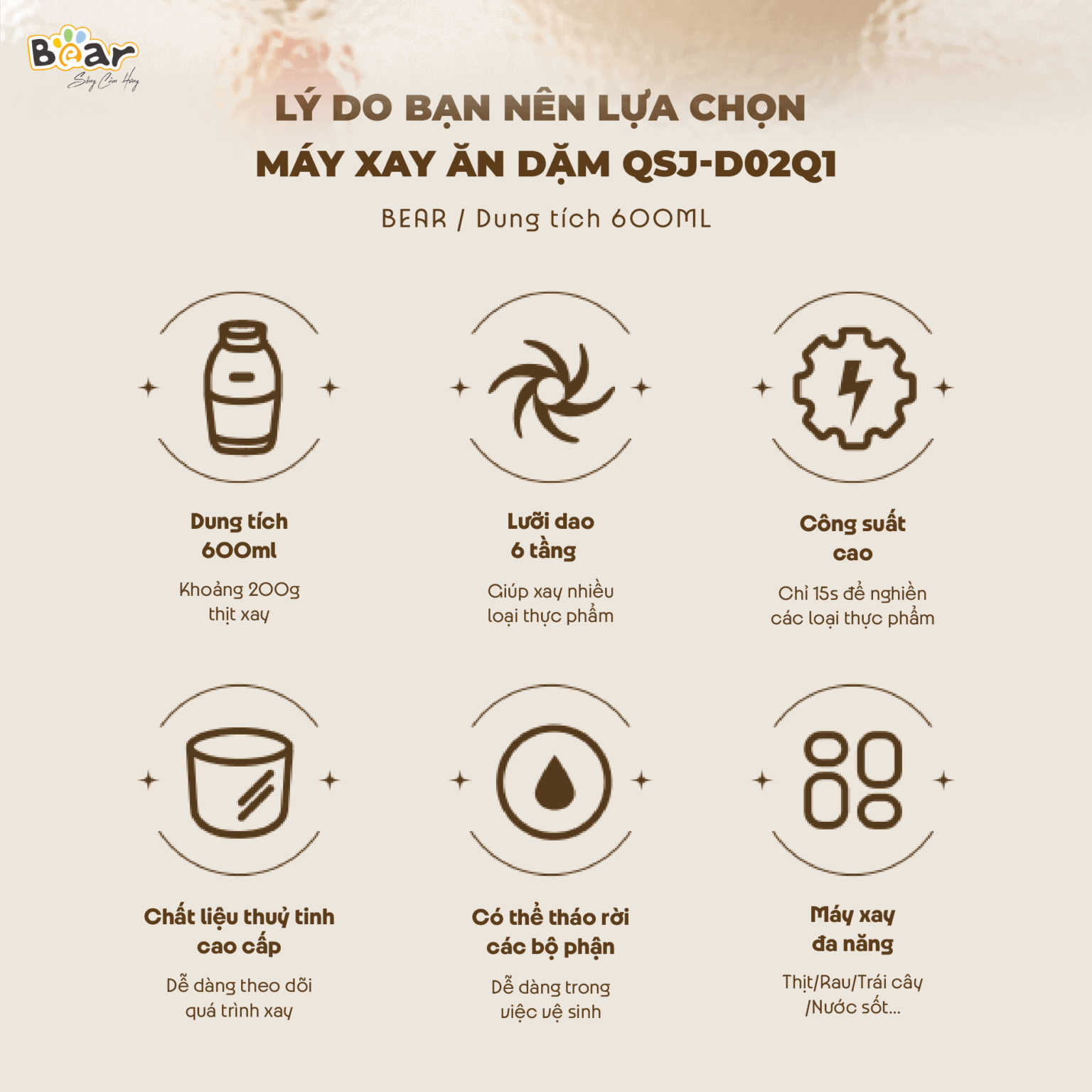 May xay an dam 0.6L Bear QSJ D02Q1 bigmivn 3
