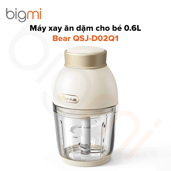 Máy xay ăn dặm 0.6L Bear QSJ-D02Q1