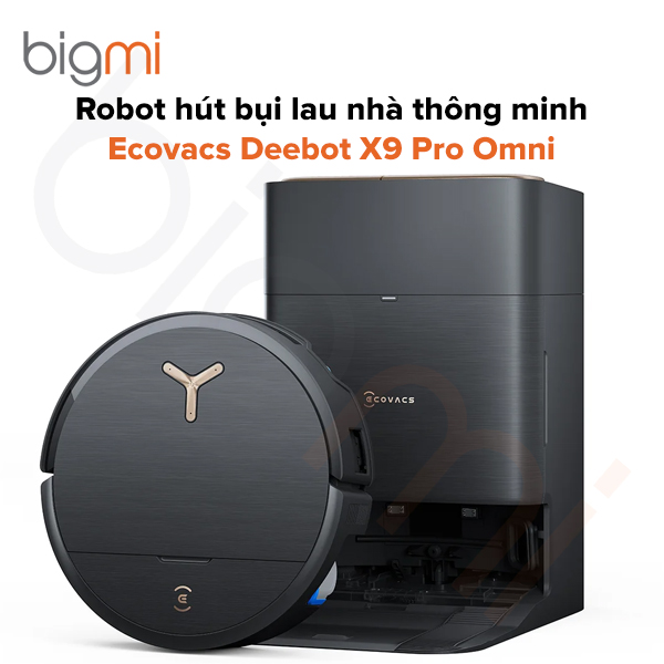 Robot hút bụi lau nhà Ecovacs Deebot X9 Pro Omni