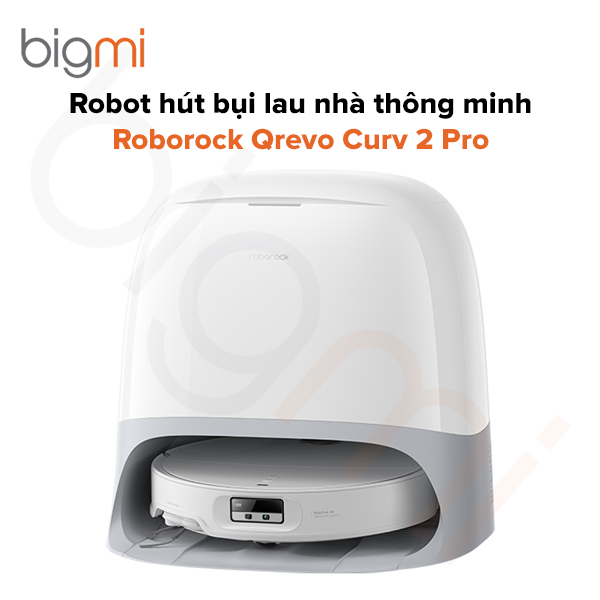 Robot hút bụi lau nhà Roborock Qrevo Curv 2 Pro