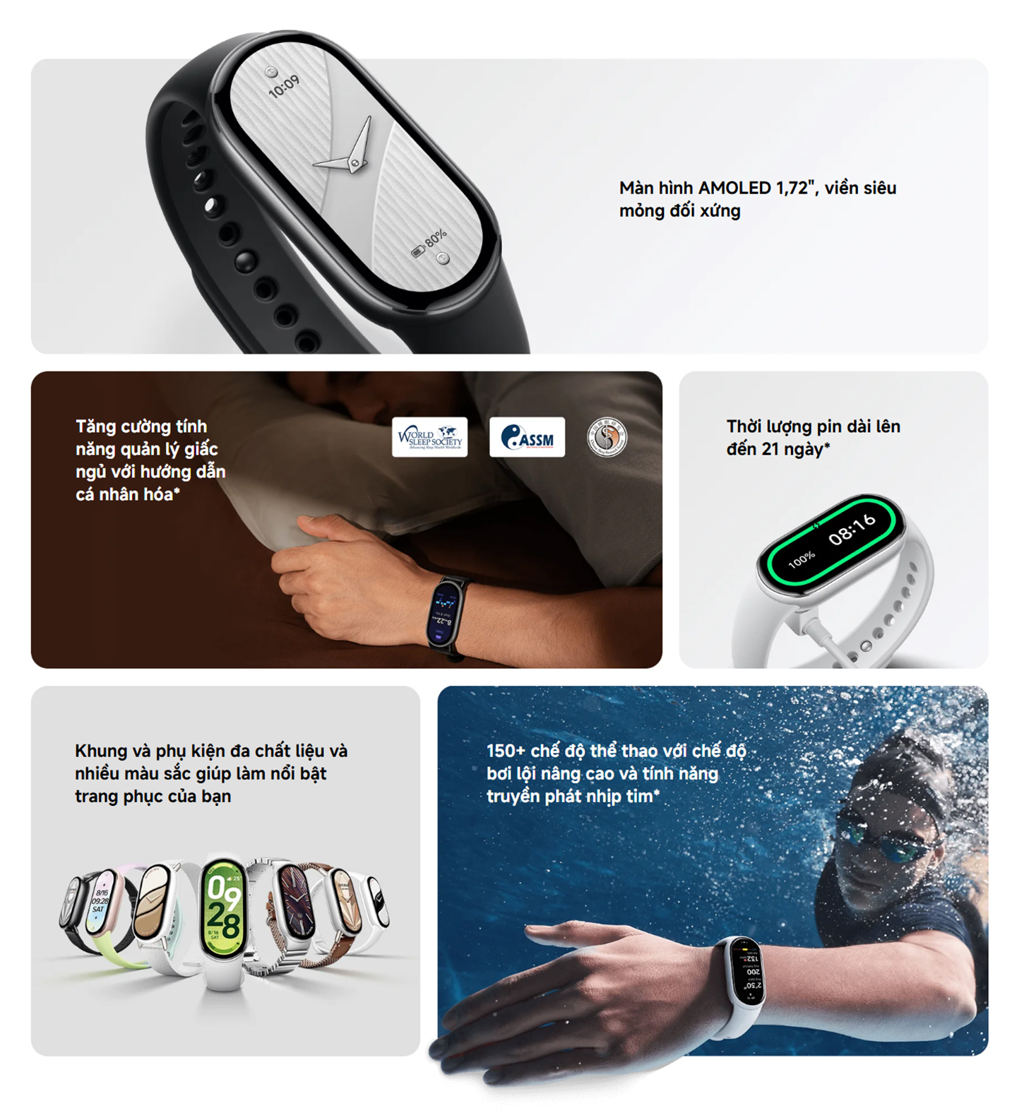 Mi Band 10 Gốm Ceramic