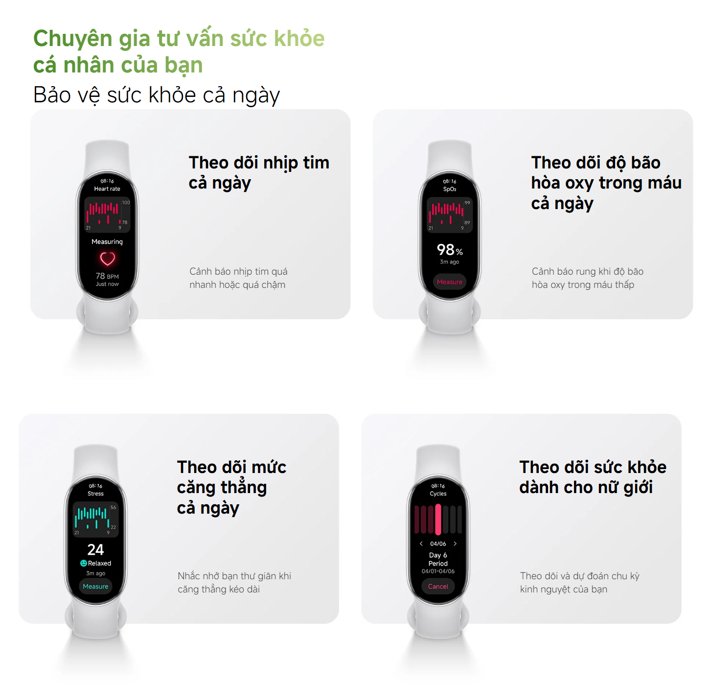 Vong deo tay thong minh Xiaomi Mi Band 10 bigmivn 9