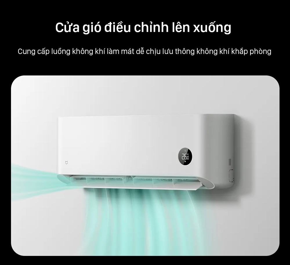 Điều hòa 1 chiều 1HP Xiaomi Mijia Pro Eco Inverter 2025 9.500BTU - Bản Quốc Tế 7 Dieu hoa 1 chieu 1HP Xiaomi Mijia Pro Eco Inverter 2025 9.500BTU 5