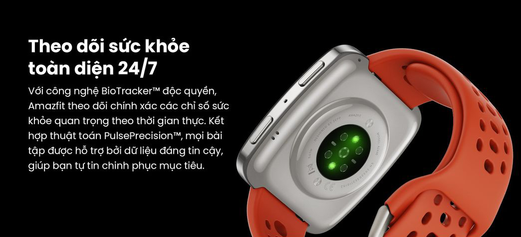 Dong ho thong minh Amazfit Active 2 Square Premium chinh hang tai bigmivn 2