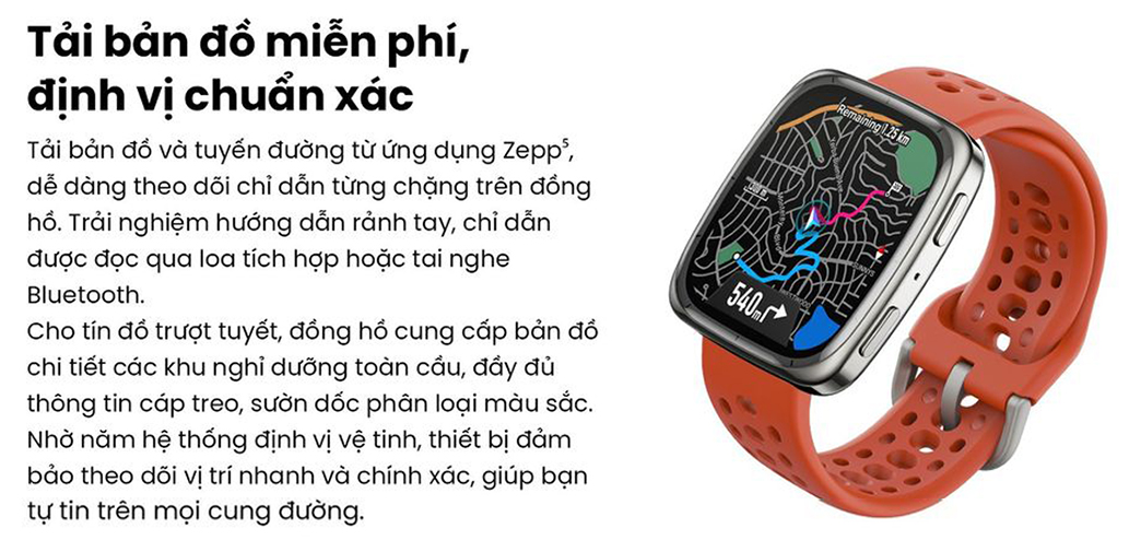 Dong ho thong minh Amazfit Active 2 Square Premium chinh hang tai bigmivn 6