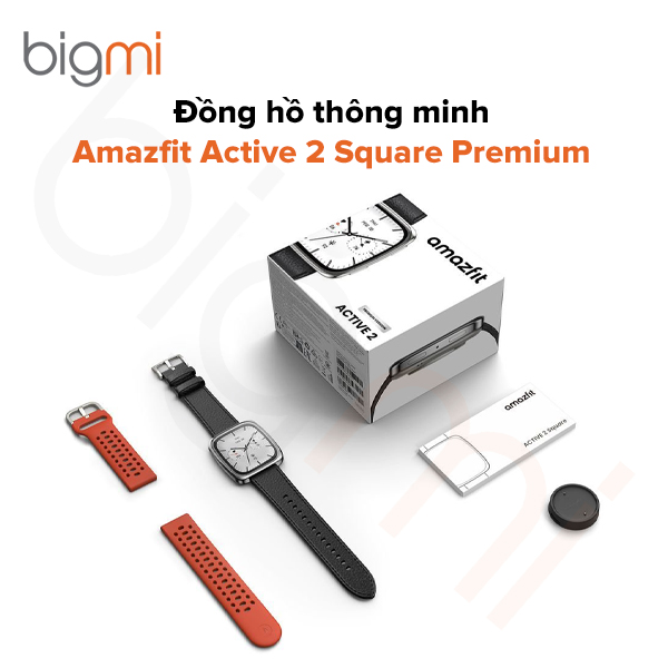 Đồng hồ thông minh Amazfit Active 2 Square Premium