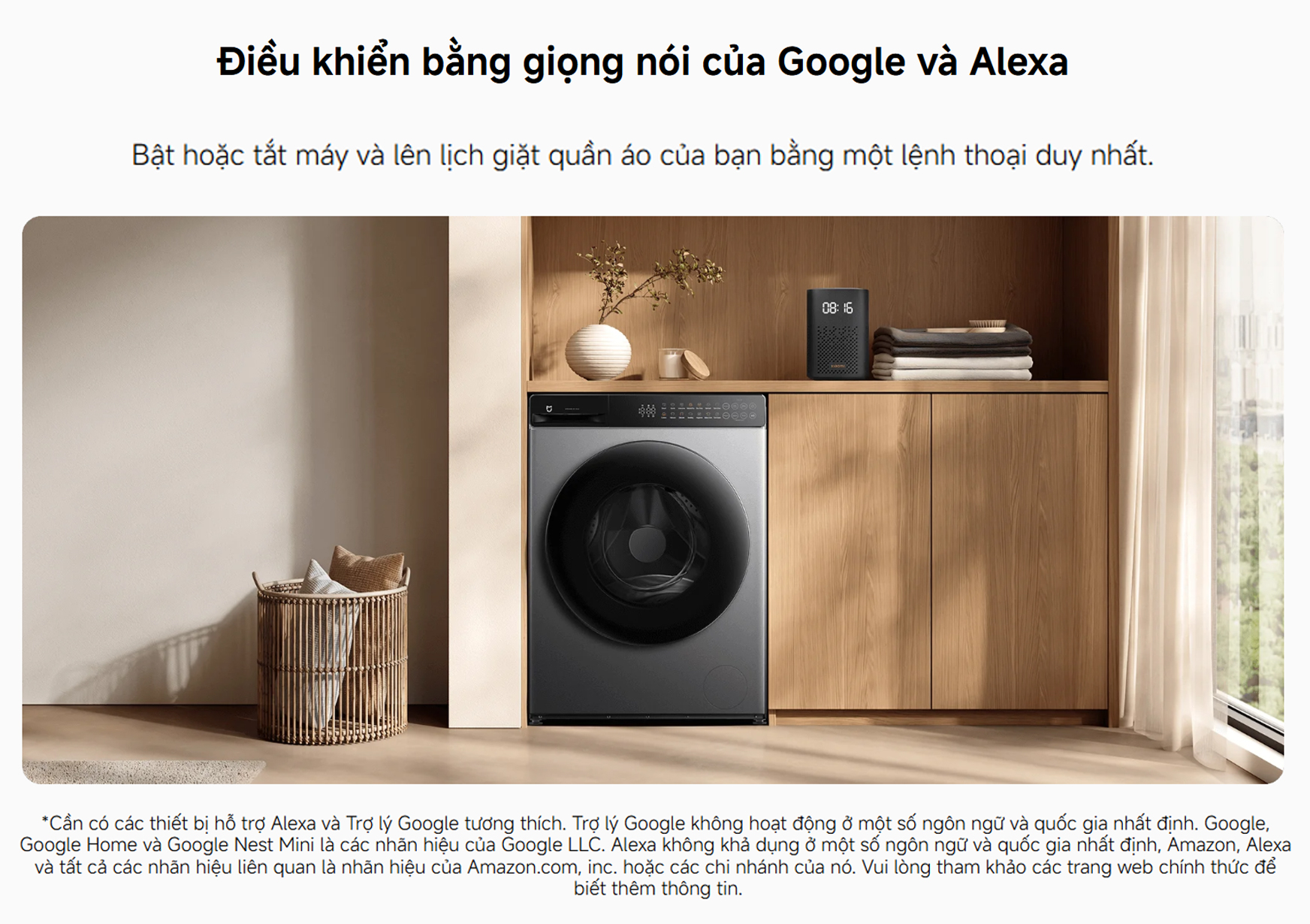 May giat say Xiaomi Mijia cua truoc WD105MJA10MY giat 10.5kg say 7kg 13